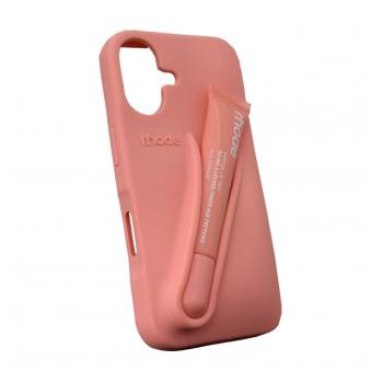 Maska Rhode + Lipstick za iPhone 16 peach pit