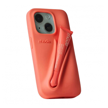 Maska Rhode + Lipstick za iPhone 13/ 14/ 15 peach pit