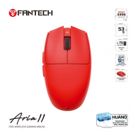 Mis Wireless Gaming Fantech XD7V2 Aria II crveni