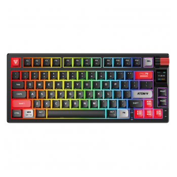 Tastatura mehanicka Gaming Fantech MK917 RGB Atom PRO79 Wireless crna (Red switch)