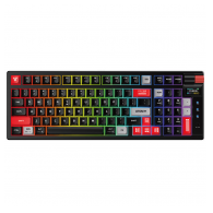 Tastatura mehanicka Gaming Fantech MK918 RGB Atom PR097 Wireless crna (blue  switch)