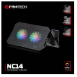 Laptop Cooler Fantech NC14 RGB crni