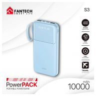 Power bank Fantech S3 10000mAh 10W plavi