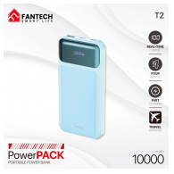 Power bank Fantech T2 10000mAh QC,PD,22.5W plavi