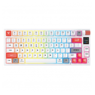 Tastatura mehanicka Gaming Fantech MK917 RGB Atom PRO79 Wireless bela (blue switch)