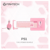 Combo set Gaming Fantech P51 Power 5u1 Sakura