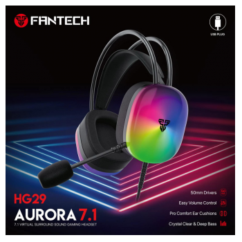 Slusalice Gaming Fantech HG29 Aurora 7.1 crne