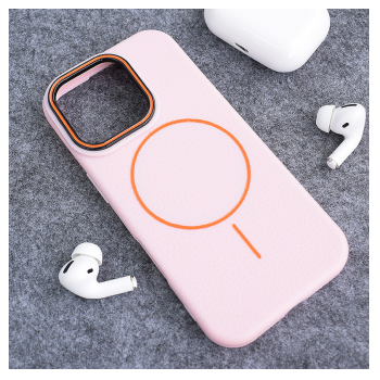 Maska Mag Case Summer Beats za iPhone 16 Pro Max roze
