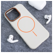 Maska Mag Case Summer Beats za iPhone 16 Pro Max krem