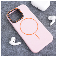 Maska Mag Case Summer Beats za iPhone 16 Pro roze