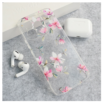 Maska Nanobit Print za Honor 400 Lite Pink Mangolia Flowers