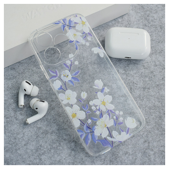 Maska Nanobit Print za Honor 400 Lite White Blossom