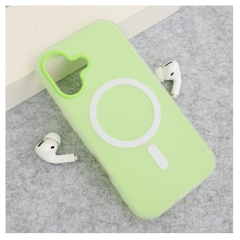 Maska Mag Case Flashy za iPhone 16 zelena