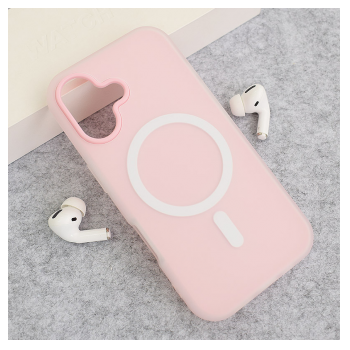 Maska Mag Case Flashy za iPhone 16 pink