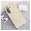 Maska Mag Case Nanobeats za Samsung S24/ S921B/ S25/ S931B krem