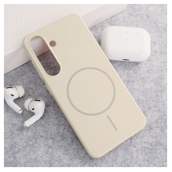 Maska Mag Case Nanobeats za Samsung S24/ S921B/ S25/ S931B krem