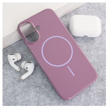 Maska Mag Case Nanobeats za iPhone 16 ljubicasta