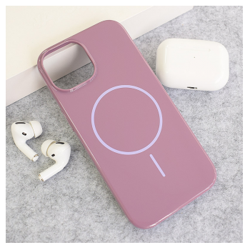 Maska Mag Case Nanobeats za iPhone 15 ljubicasta