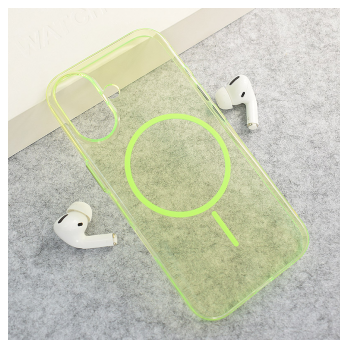 Maska Mag Case Neon za iPhone 16 zelena
