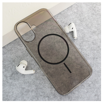 Maska Mag Case Neon za iPhone 16 crna