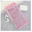 Maska Color Transparent za Honor 400 Lite roze