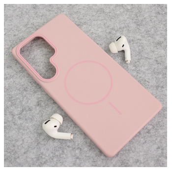Maska Mag Case Smooth Touch za Samsung S25 Ultra pink