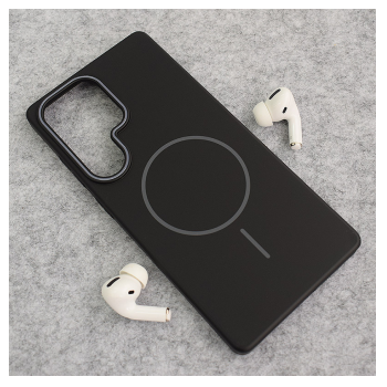 Maska Mag Case Smooth Touch za Samsung S25 Ultra crna