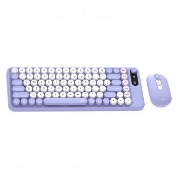 Combo mis tastatura wireless Fantech WK-898 GO mochi85 ljubicasta