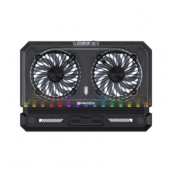 Laptop Cooler Fantech NC21 RGB crni