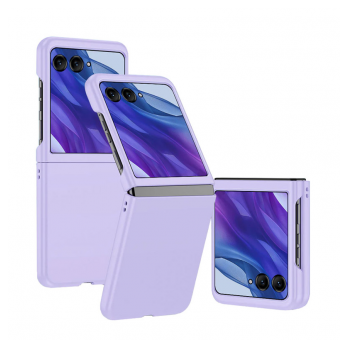 Maska na preklop Flip za Motorola Razr 50 Ultra ljubicasta