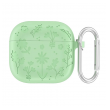 Zastitna futrola Flower za Airpods 3 svetlo zelena