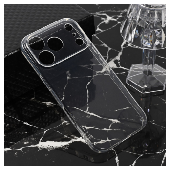 Maska Skin Silikon za iPhone 17 Pro transparent