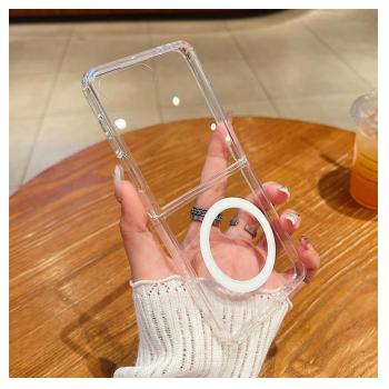 Maska Clear Mag Case za Samsung Z Flip 7 transparent
