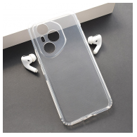 Maska Skin Silikon with pluggy za Honor 400 Pro transparent