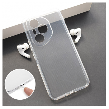 Maska Skin Silikon with pluggy za Honor 400 Pro transparent