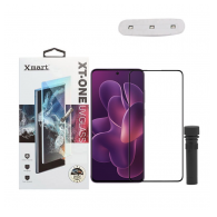 Zastitno staklo XMART UV Glue Full Cover + lampa za Motorola Edge 60 Pro