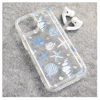 Maska Summer Print za iPhone 13 seashell