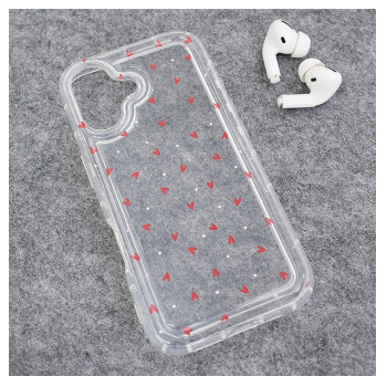 Maska Summer Print za iPhone 16 heart