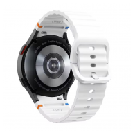 Silikonska narukvica za pametni sat Samsung Galaxy watch 7 bela