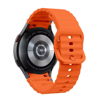 Silikonska narukvica za pametni sat Samsung Galaxy watch 7 narandzasta