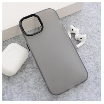 Maska Electro Glow Frame za iPhone 15 crna