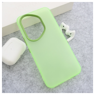 Maska Electro Glow Frame za Honor 400 Pro zelena