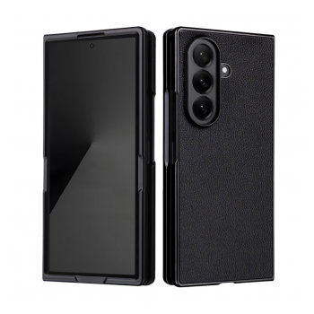 Maska Leather za Samsung Galaxy Z Fold 7/ F966 crna