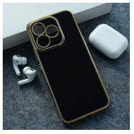 Maska Fresh Electroplated za Honor 400 Lite crna