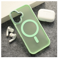 Maska Mag Case Candy Shield za iPhone 17 svetlo zelena
