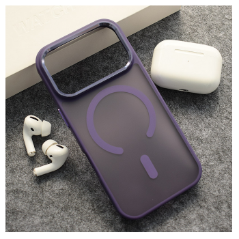 Maska Mag Case Candy Shield za iPhone 17 Pro Max svetlo ljubicasta