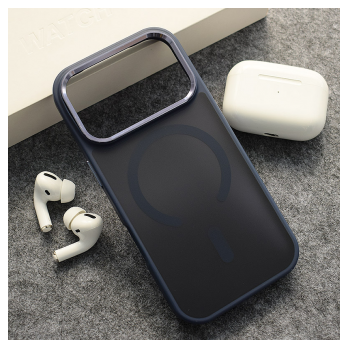 Maska Mag Case Candy Shield za iPhone 17 Pro Max tamno plava