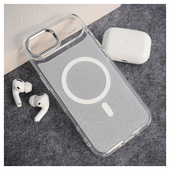 Maska Mag Case Glitter za iPhone Air bela