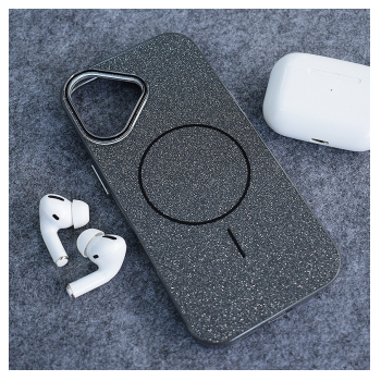 Maska Mag Case Fashion Glitter za iPhone 17 crna