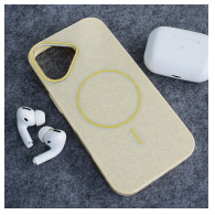 Maska Mag Case Fashion Glitter za iPhone 17 zuta